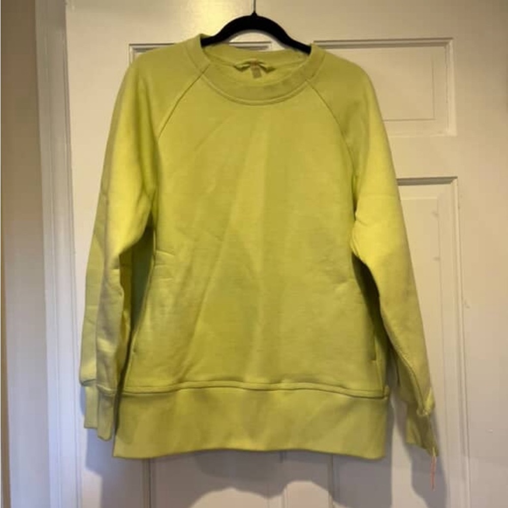 Free People Lemon Crew Neck Sweater